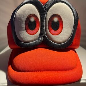 Bioworld Super Mario Odyssey Cappy Hat One Size Fits Most Ages 14+ Red 3-D Cap